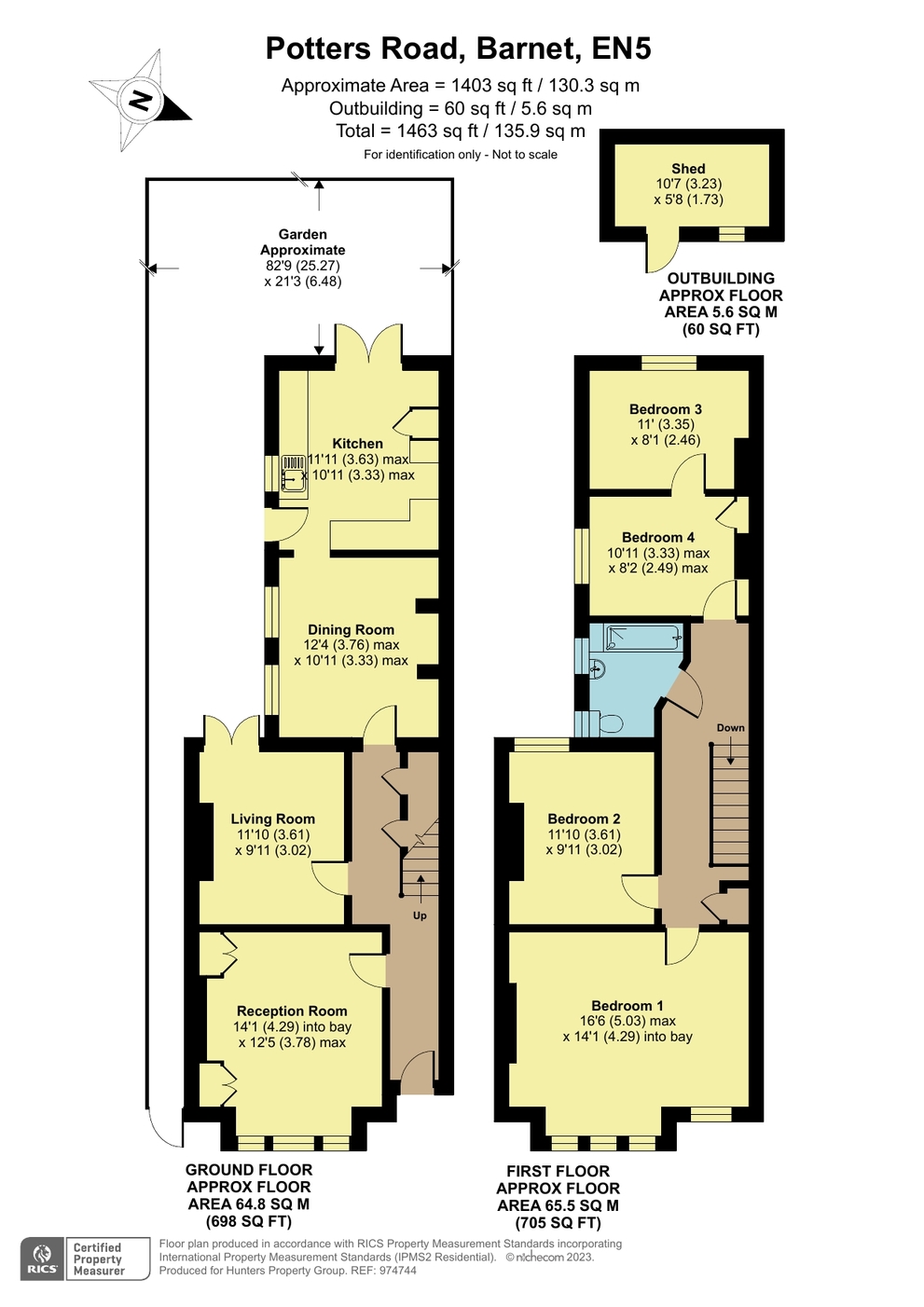 Potters Road, Hunters